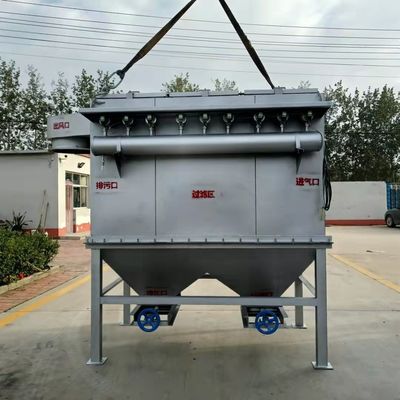 Collecteur de poussière à grand volume d'air avec une capacité de 3000 kg et une conception durable d'auto-nettoyage
