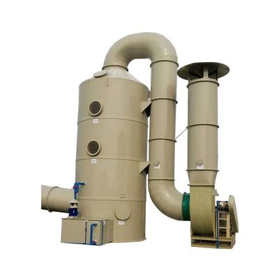 4000 mm de hauteur épuration par pulvérisation humide tour de nettoyage des gaz pour le contrôle de la pollution de l'air