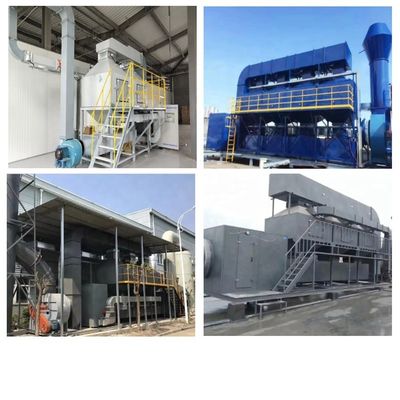 Oxydant thermique régénératif RTO pour le contrôle et le traitement des gaz d'échappement Poids 1500 kg