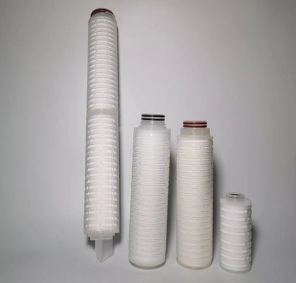 Après-service Support en ligne Matériau en nylon PP PE Cartouche de filtre pour filtration de liquide