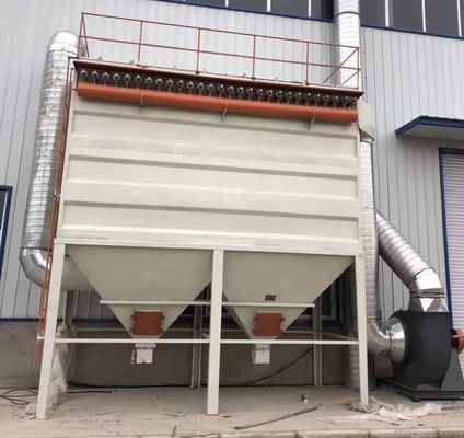 Résistant à l'air industriel automatique propre WPC porte cadre collecteur de poussière pour le dépoussiérage