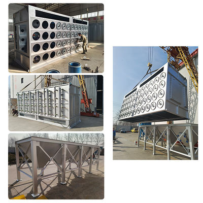 Machine de purification pour le traitement des gaz d'échappement avec filtres automatiques de nettoyage et acier au carbone