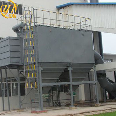 800 kg Haute efficacité de nettoyage du gaz de combustion sac central collecteur de poussière pour le concasseur de pierre