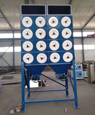 Extracteur de poussière à cartouche avec une puissance de 15 kW et une taille minimale de particules de 0,3 microns
