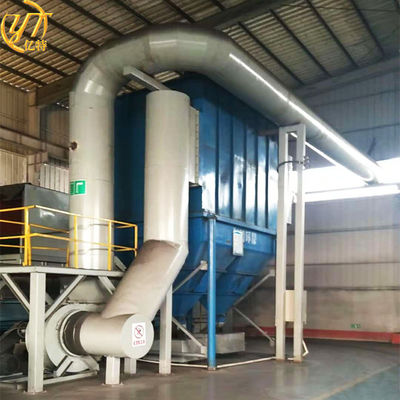 800 kg Haute efficacité de nettoyage du gaz de combustion sac central collecteur de poussière pour le concasseur de pierre