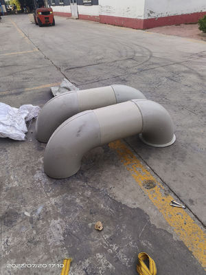 Flanche de coude de tuyau en acier inoxydable en acier au carbone en PP pour les projets de construction