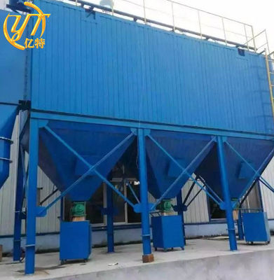 3500*2080*4600 mm Collecteur de poussière industriel pour la poussière de béton 160 sacs filtrants inclus