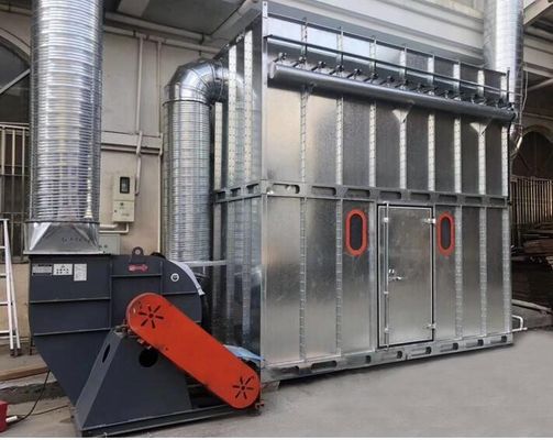 7000 Extracteur de poussière à volume d'air Collecteur de poussière à cartouche industrielle pour les besoins