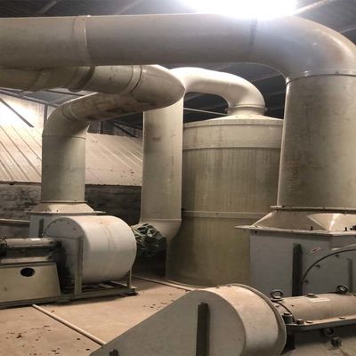 Tour de pulvérisation d'épurateur humide en acier inoxydable PP personnalisée pour le traitement des déchets gazeux acides et alcalins