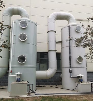 Tour de purification des gaz d'échappement de nettoyeur humide de 400 kg avec autres caractéristiques