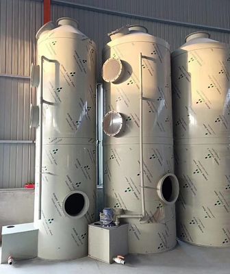 4000 mm de hauteur épuration par pulvérisation humide tour de nettoyage des gaz pour le contrôle de la pollution de l'air