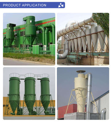 Séparateur de poussière pour cyclone industriel de grande capacité 130 kg