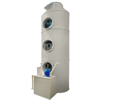 Épurateur humide à pompe de 50 mm pour le traitement des gaz industriels dans la machine de production d'engrais