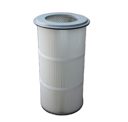 0Filtre à cartouche d'air plissé à porosité.3um pour la filtration des poussières dans les usines de fabrication