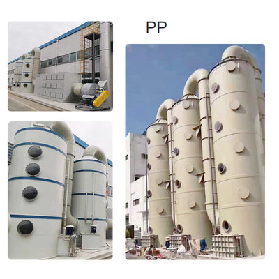 Tour d'épuration de gaz de purification personnalisée pour le contrôle de la pollution de l'air