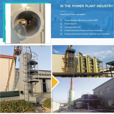 Tour d'absorption de gaz de 450 kg pour les nettoyeurs de gaz d'échappement de CO2 et de SO2