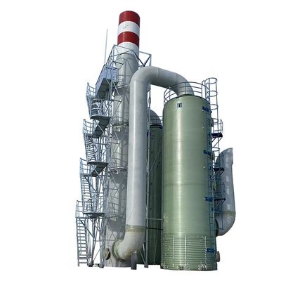 990,9% d'efficacité de purification Tour d'absorption industrielle pour le traitement du CO2 OEM acceptable