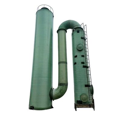 990,9% d'efficacité de purification Tour d'absorption industrielle pour le traitement du CO2 OEM acceptable