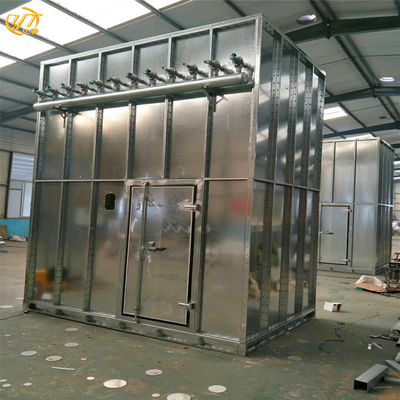 Système de filtration de l'air pour le travail du bois avec filtres automatiques de poussière propre 3500*2080*4600 mm