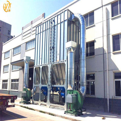 132*2000 mm Atelier industriel Filtres à poussière propre à l'air automatique Équipement de filtration de l'air frais pour le boisage