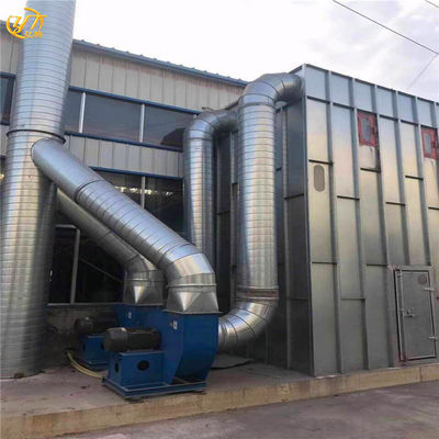 132*2000 mm Atelier industriel Filtres à poussière propre à l'air automatique Équipement de filtration de l'air frais pour le boisage