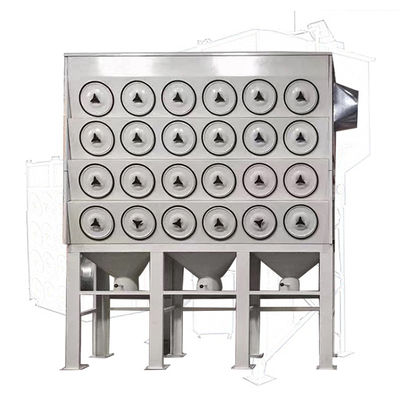 Collecteur de poussière à impulsions de 1400 kg pour les ateliers de réparation de machines