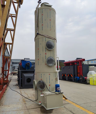 2.2 KW Puissance de la pompe CO2 Nettoyeur de gaz du lave-vaisselle Colonne d'absorption du lave-vaisselle humide pour l'air pur