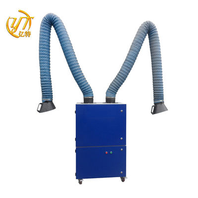 Extracteur de fumée de soudage à double bras 3 kW pour un environnement de travail plus propre et plus sain