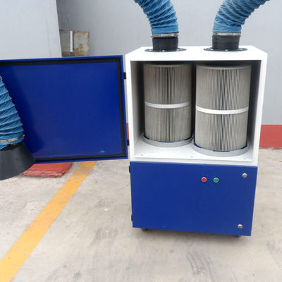 Extracteur de fumée de soudage à double bras 3 kW pour un environnement de travail plus propre et plus sain