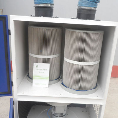 Extracteur de fumée de soudage à double bras 3 kW pour un environnement de travail plus propre et plus sain