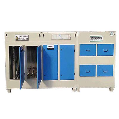 Système d'absorption de purificateur de gaz d'échappement industriel avec photooxygène catalytique