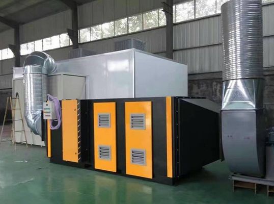 Conception d'équipements de traitement des gaz de déchets photooxygénés catalytiques pour l'industrie minière énergétique