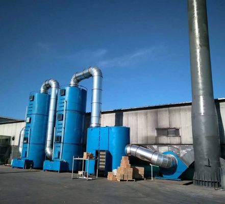 ODM Oui Purification des gaz chimiques industriels humides Désulfuration Purificateur d'air avec conception