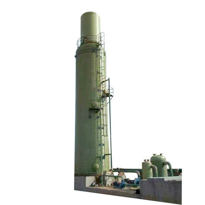 Équipement de nettoyage des gaz industriels SO2 Tour de désulfuration à haute purification Acier au carbone OEM