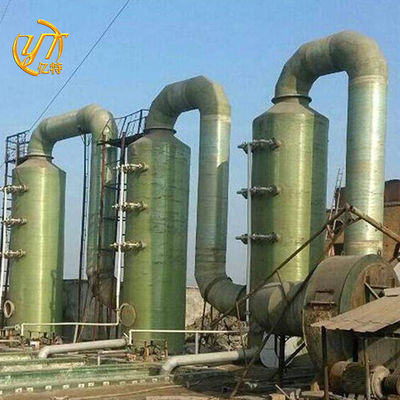 Équipement de nettoyage des gaz industriels SO2 Tour de désulfuration à haute purification Acier au carbone OEM