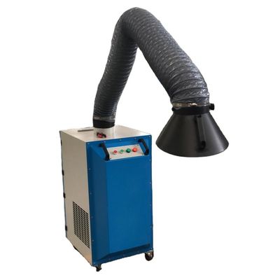 Extracteur de fumée de soudage à découpe laser portable compact de 75 kg avec 2 cartouches de filtre