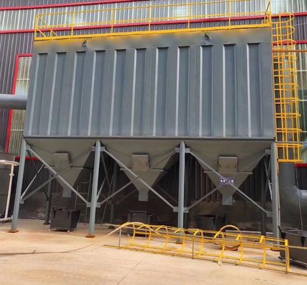 Système de nettoyage des conduits d'air pour la menuiserie des mines de métaux avec filtration avancée de la poussière blanche