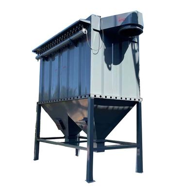 Système de nettoyage des conduits d'air pour la menuiserie des mines de métaux avec filtration avancée de la poussière blanche