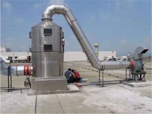 32 mm de diamètre du tuyau de sortie de pompage Rassemblement des gaz d'échappement Filtre à air système de nettoyage humide pour 0,75 puissance du moteur