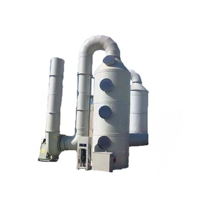 Colonne d'absorption d'emballage de gaz pour le nettoyeur d'air industriel gris de 32 mm pour la purification des gaz