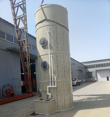 3259-5225 m3/h Tour d'absorption de gaz pour un traitement efficace des gaz d'échappement par CO2 et SO2