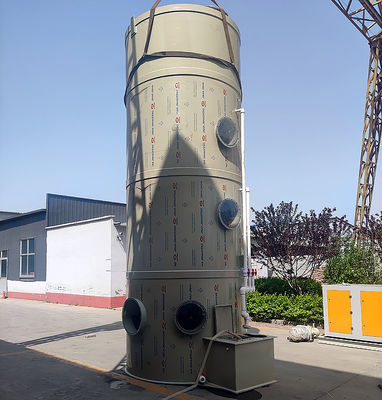 3259-5225 m3/h Tour d'absorption de gaz pour un traitement efficace des gaz d'échappement par CO2 et SO2