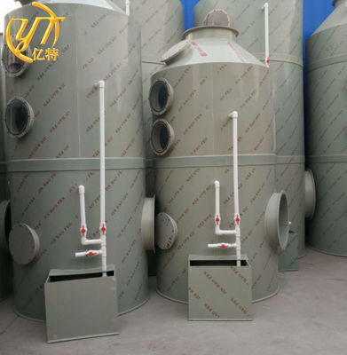 600 kg Collecteur de poussière industriel Purificateur humide pour le traitement des brumes acides Personnalisable
