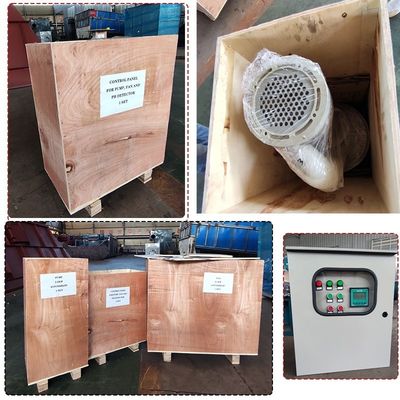 Petite tour d'extraction de fumée acide, gaz humide, épurateur, pulvérisateur de bronzage pour les travaux de construction