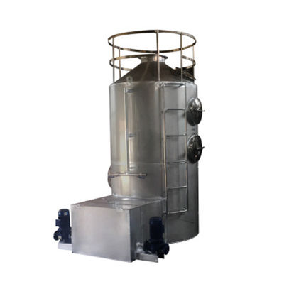 Purificateur de fumées d'acide chimique à 99,99% Efficacité de purification Pompes de 40 mm de diamètre de tuyau