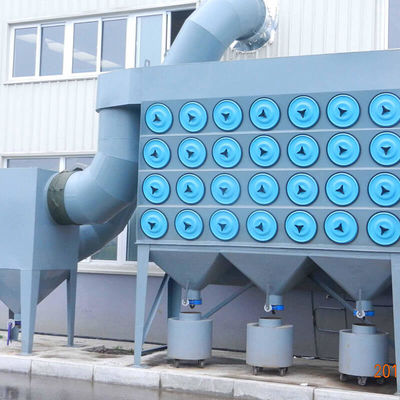 1100 kg Collecteur de poussière à cartouche de meulage industriel pour le sablage