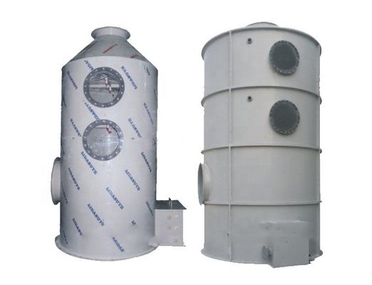 Équipement de traitement des gaz industriels Les épurateurs humides 95% Efficacité de purification 1,5 kW Puissance de la pompe
