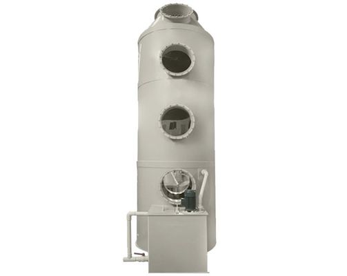 Équipement de traitement des gaz industriels Les épurateurs humides 95% Efficacité de purification 1,5 kW Puissance de la pompe
