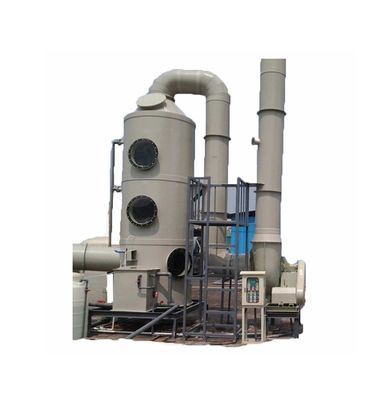 Colonne d'adsorption de gaz de polypropylène à pompe de 65 mm pour un contrôle des odeurs sûr et efficace