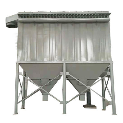 2222 kg Collecteur de poussière à sac en tissu unique pour la construction de carrosserie en bois et acier